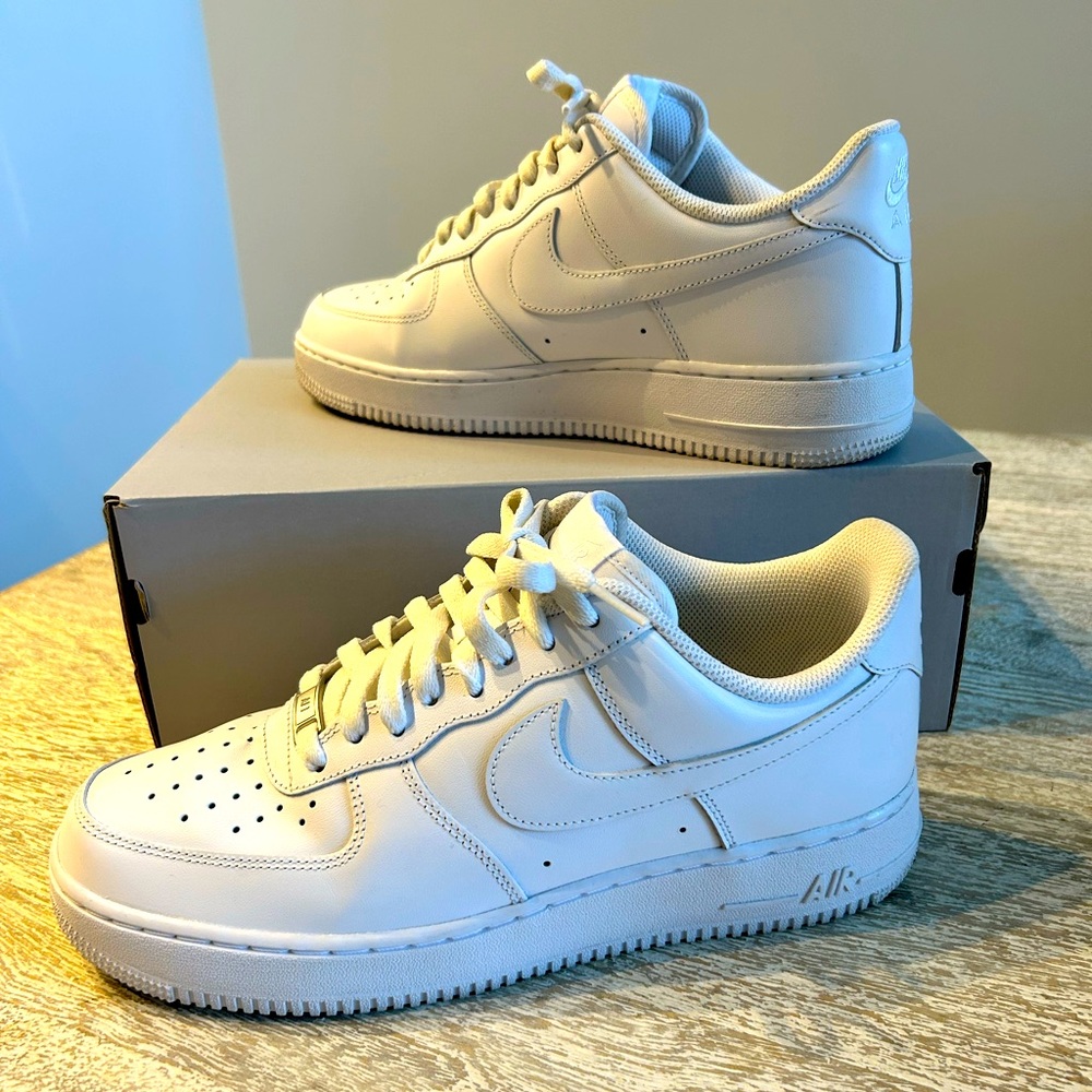 Nike Air Force One white size 10 great condition only worn thrice